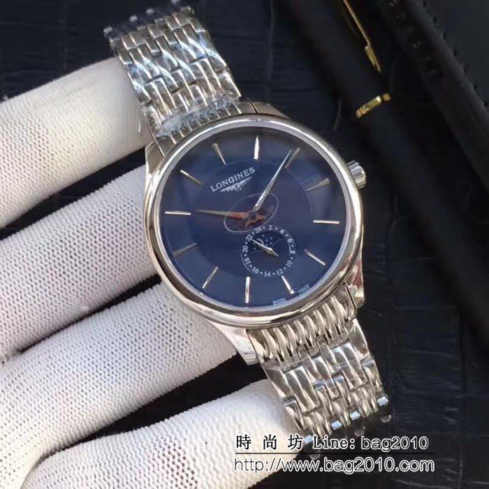 LONGINES浪琴 商務百搭 全自動機械男士腕表 WSS0645
